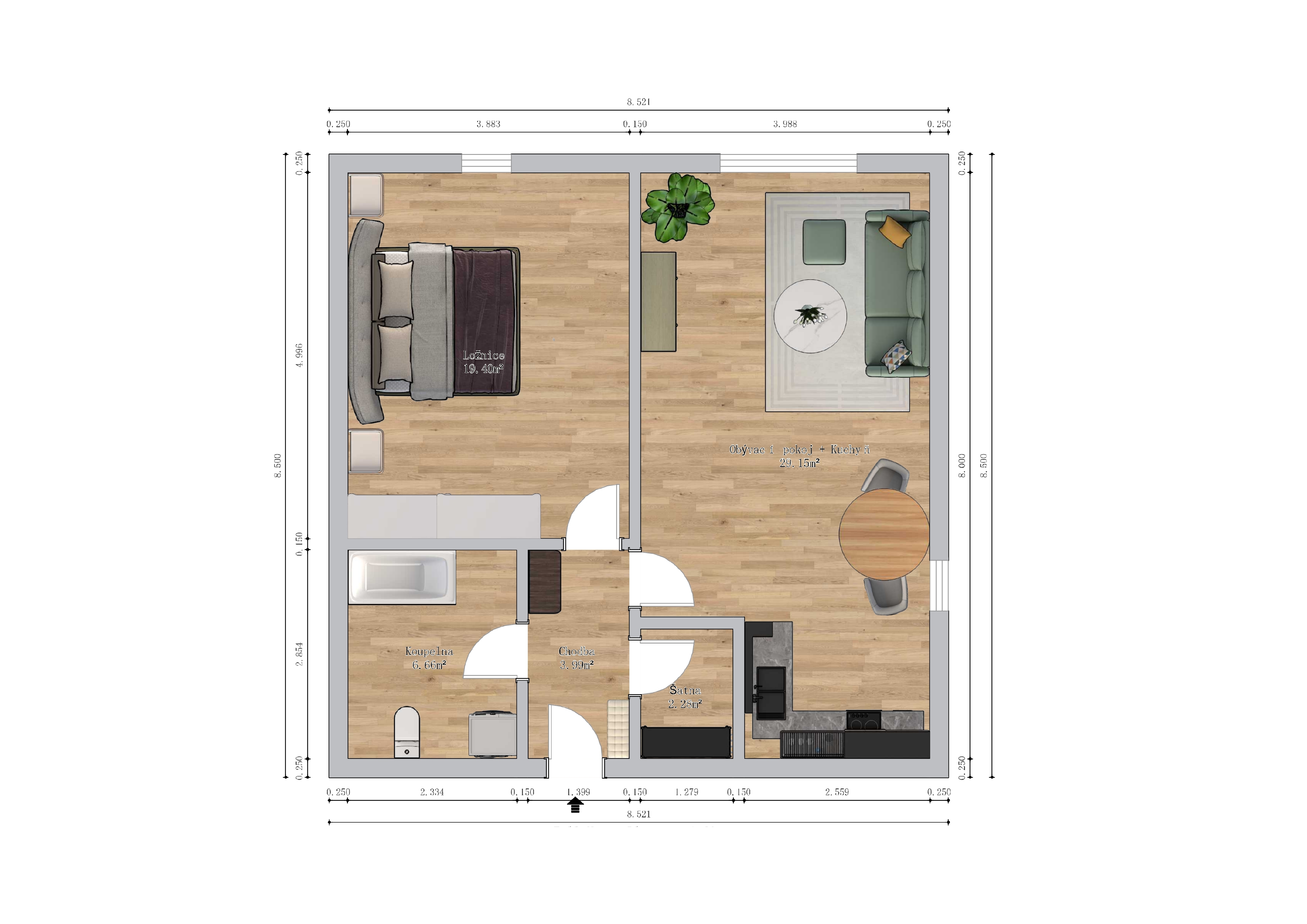 2DFull Houhse Plan